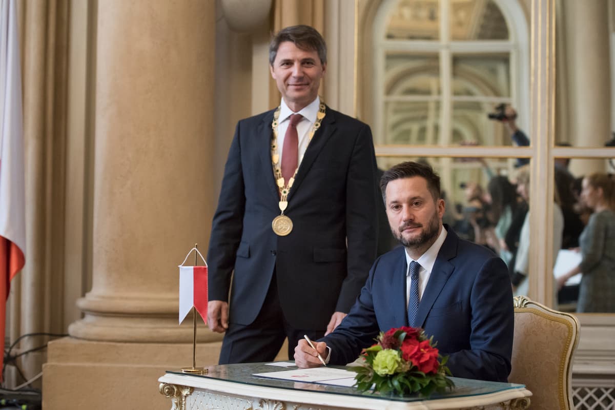 Ivo Nesrovnal (vľavo) a Matúš Vallo (vpravo). Foto Neubauer/TASR