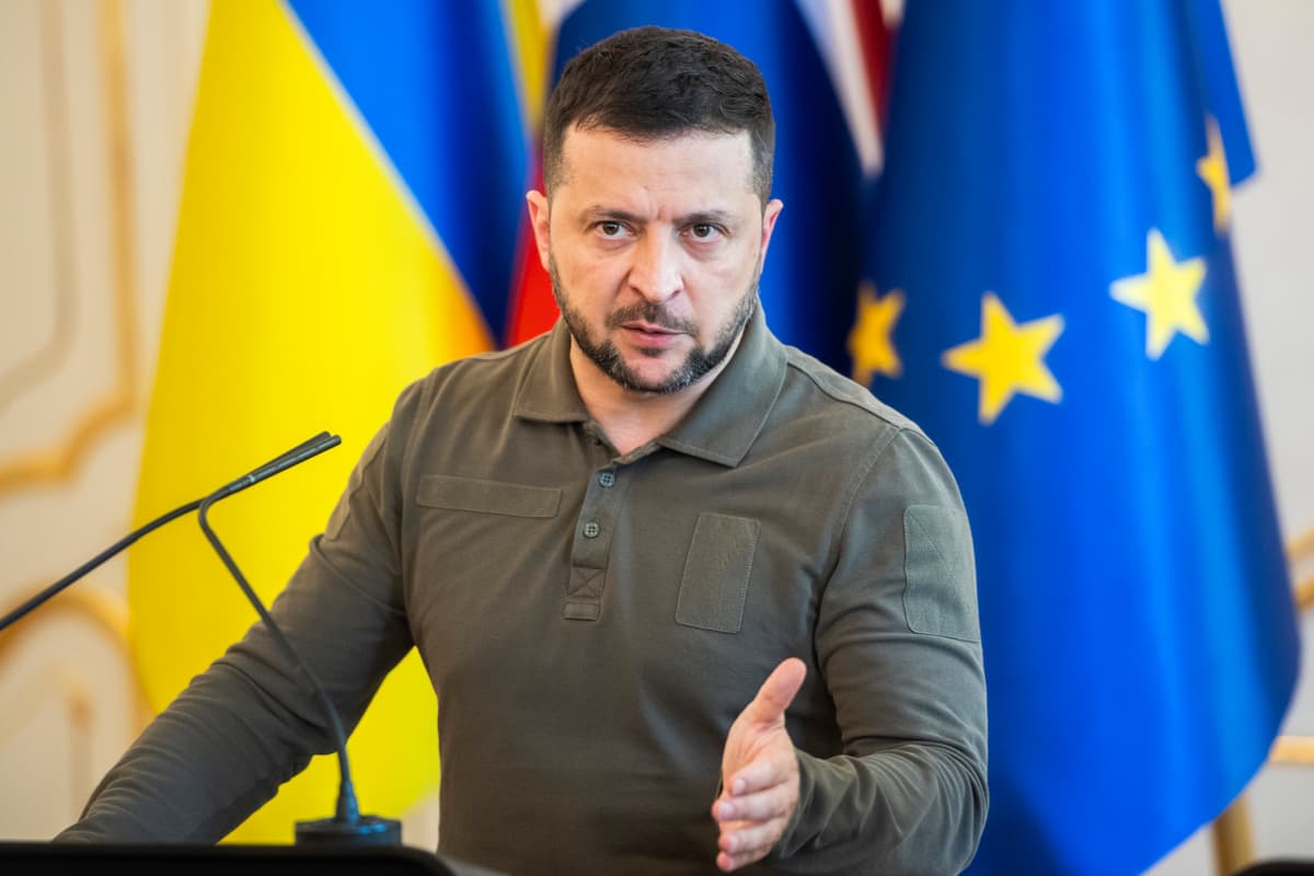 Volodymyr Zelenskyj. Foto Novák/TASR