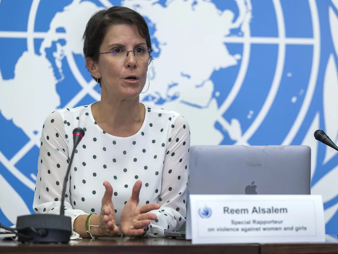 Reem Alsalemová. Foto: OSN