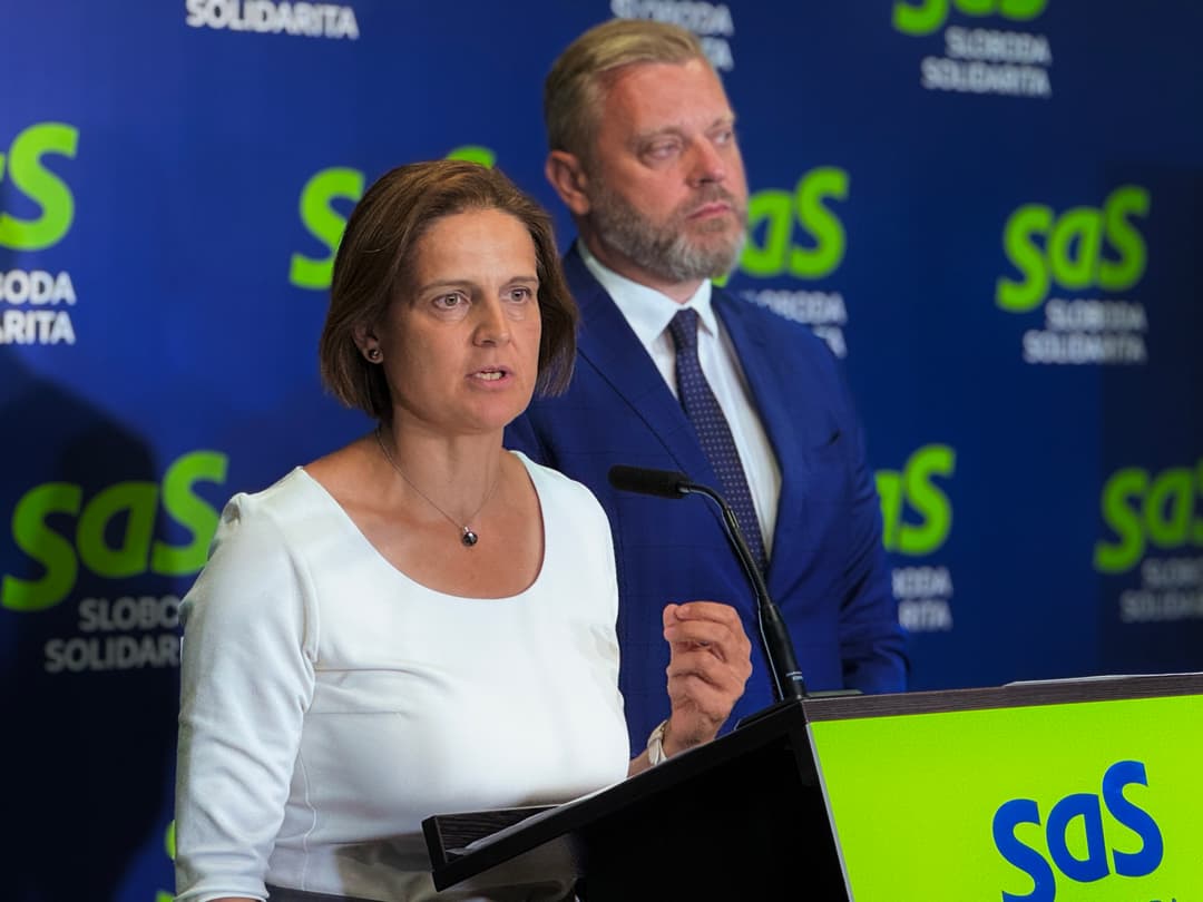 Juraj Krúpa a Mária Kolíková 29.7.2025 Foto: Vladislav Varga/Marker.sk
