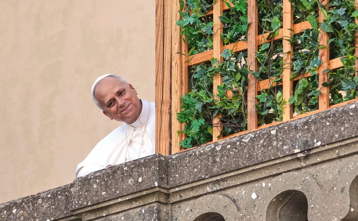 Pápež Lev XIV. v letnom sídle Castel Gandolfo. Foto: TASR/AP/Andrew Medichini