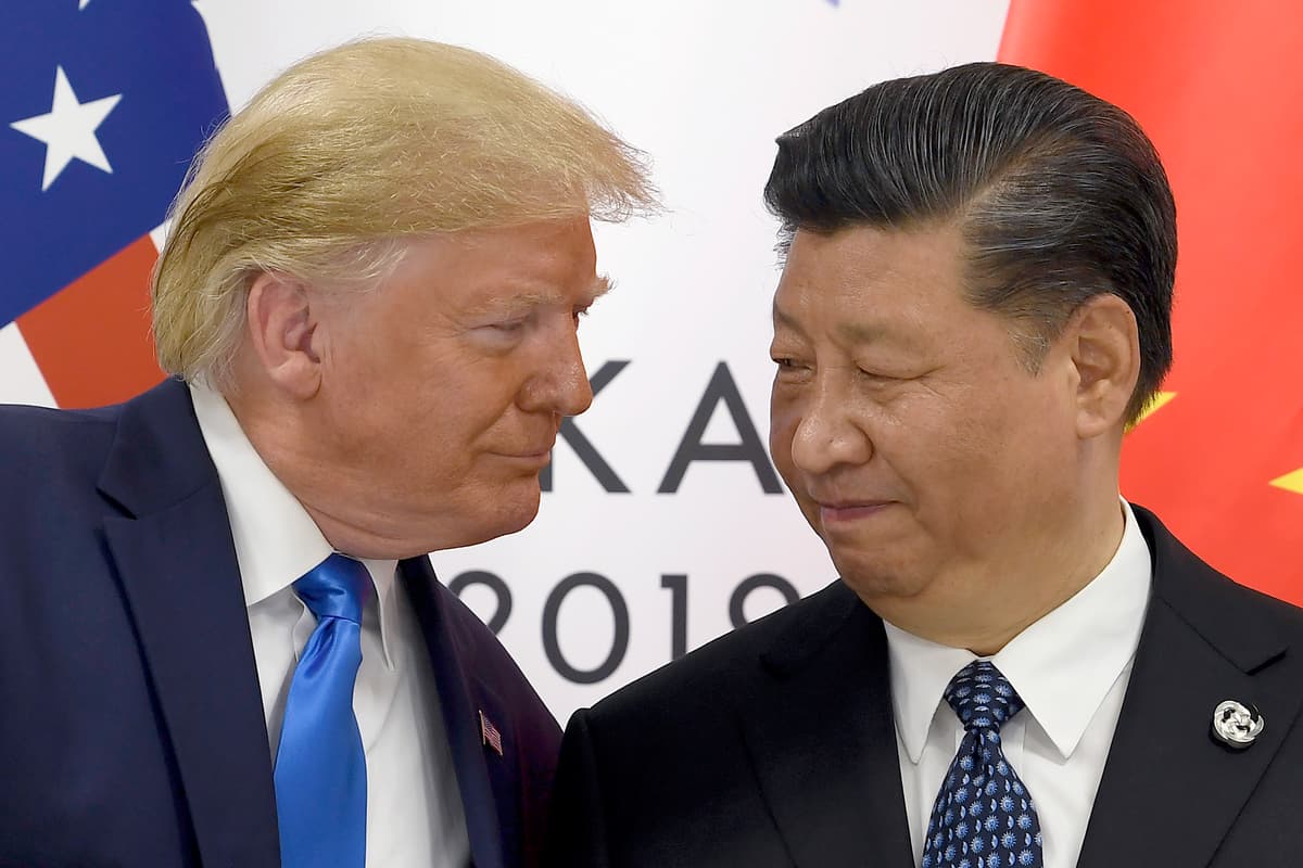 Donald Trump a Si Ťin-pching v roku 2019. Foto: TASR/AP