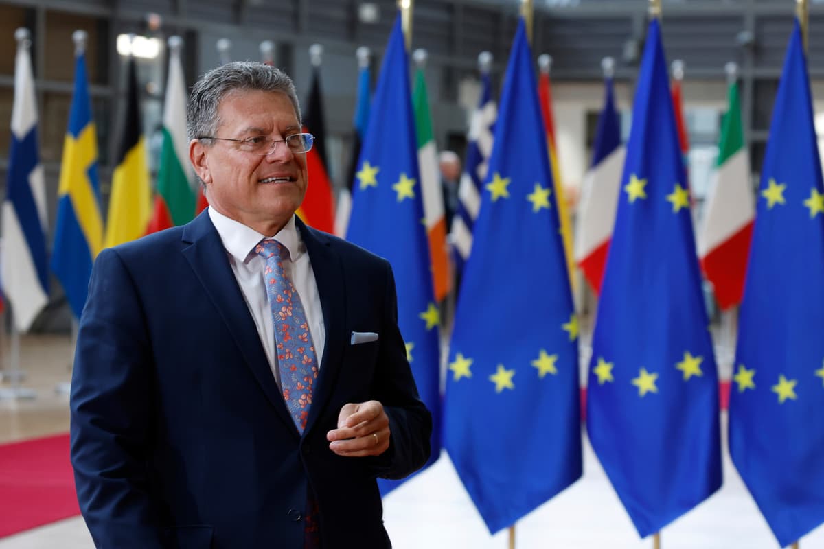 Maroš Šefčovič. Foto: TASR/AP