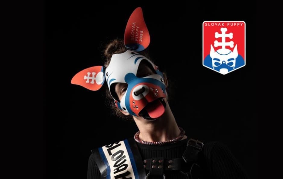 Promo materiál k súťaži fetišistov Slovak puppy. Zdroj: puppycalendar.eu