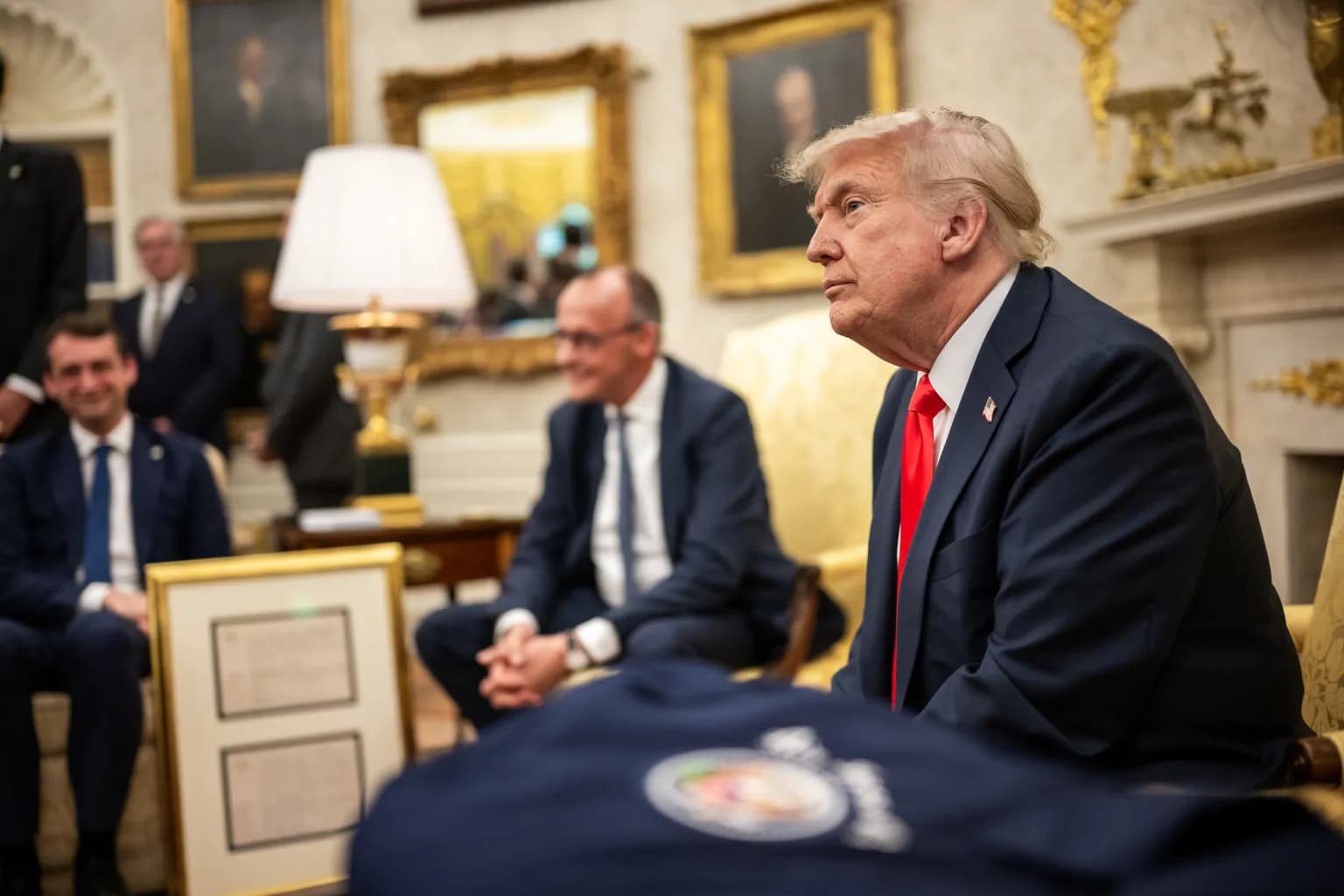 Prezident Trump a kancelár Merz v Bielom dome. Foto: The White House Gallery