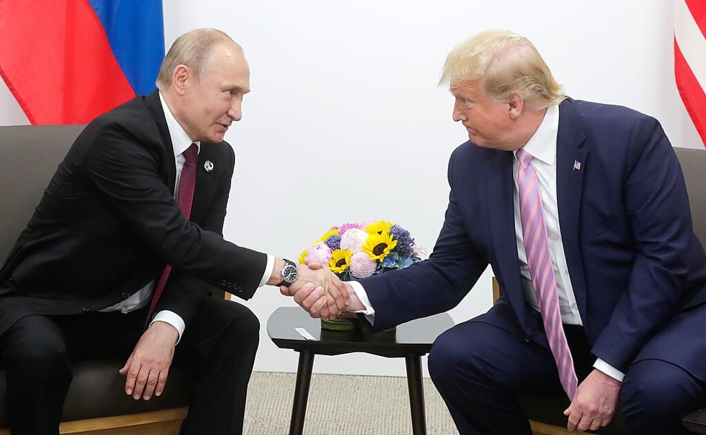 Vladimir Putin a Donald Trump v roku 2019. Foto Wikimedia Commons