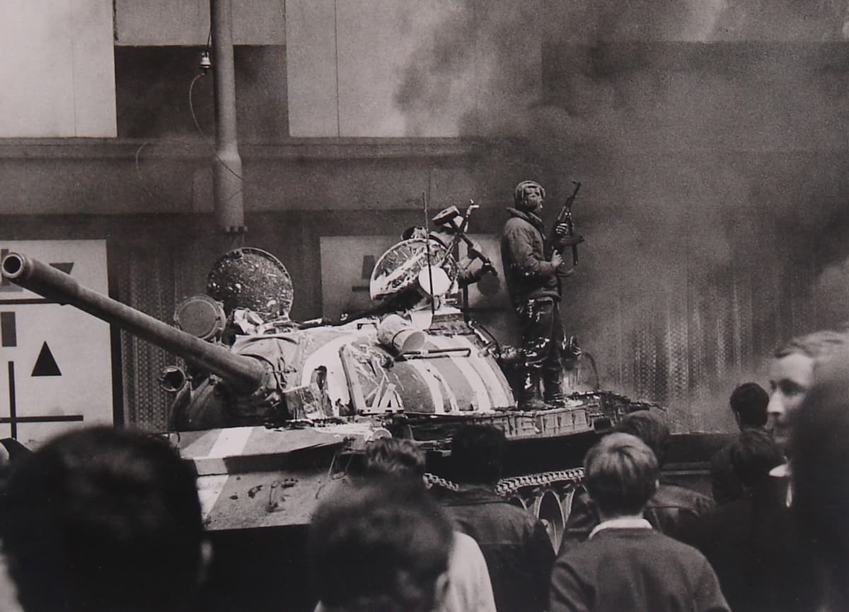 Jan Bartůšek: 1968. Reprofoto, zdroj: súkromný majetok.