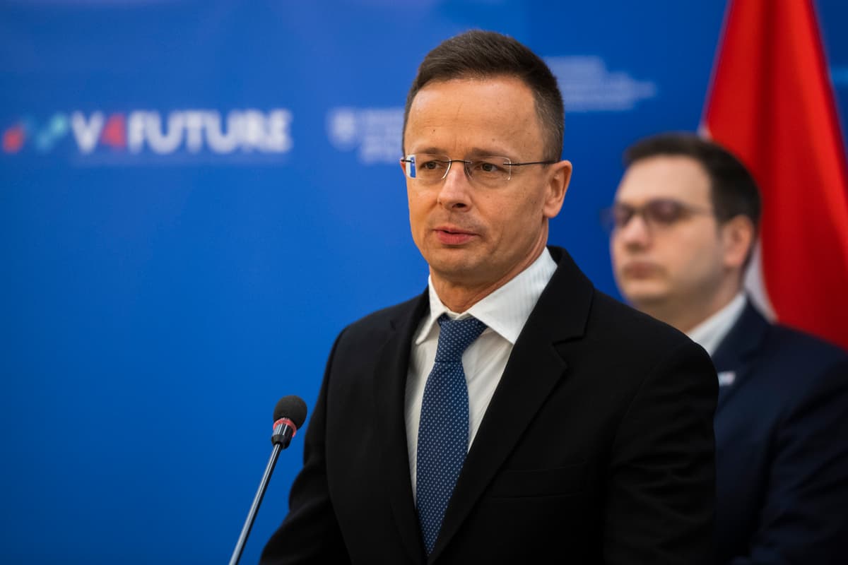 Péter Szijjártó. Foto: Jaroslav Novák/TASR