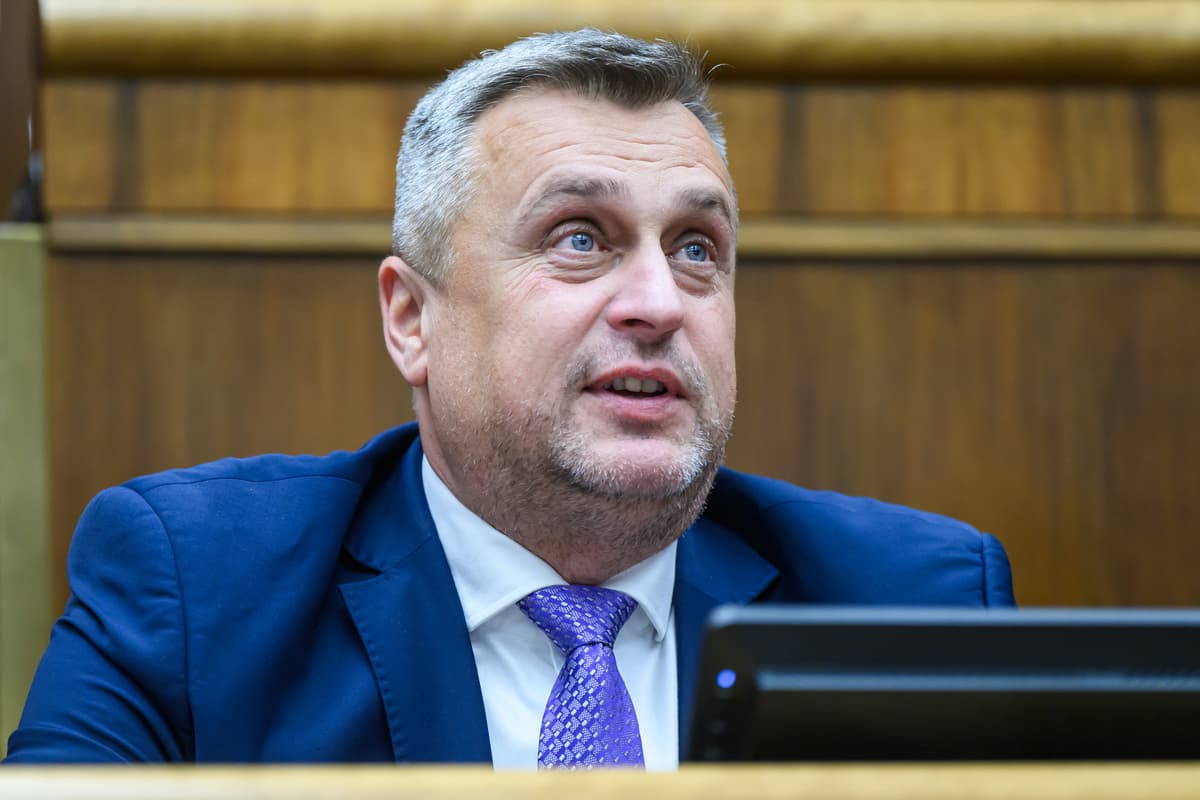 Andrej Danko v parlamente. Foto Novák/TASR