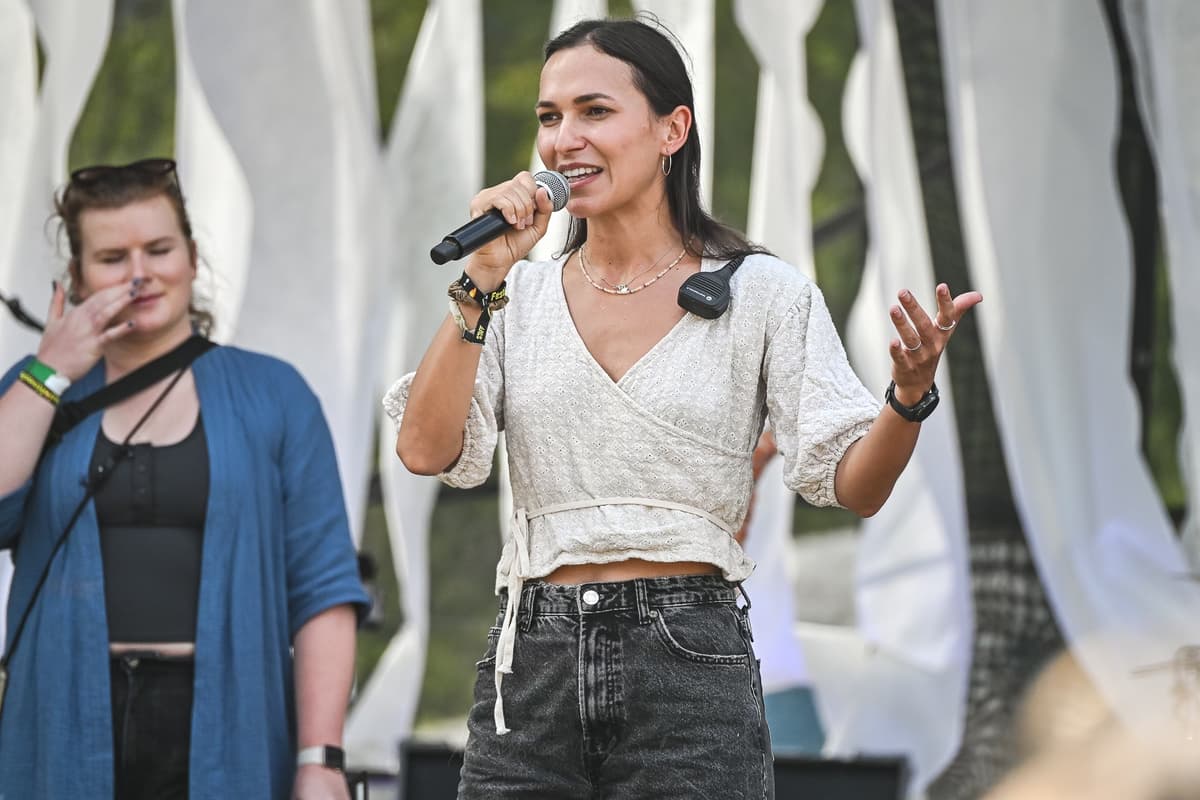 Margaréta Pavlovova, tajomníčka Teamu Bratislava a riaditeľka festivalu Atmosféra. FOTO: FB Festival Atmosféra