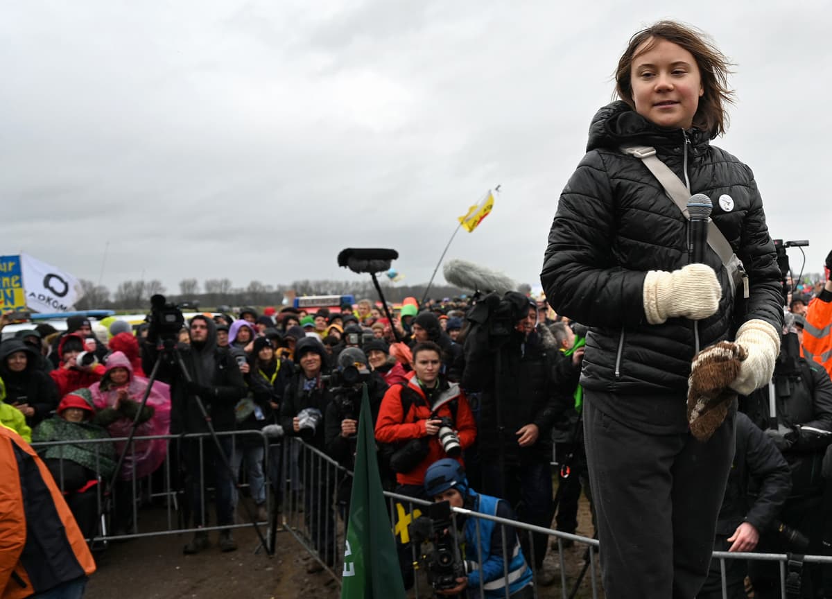 Greta Thunbergová. Foto: TASR/AP