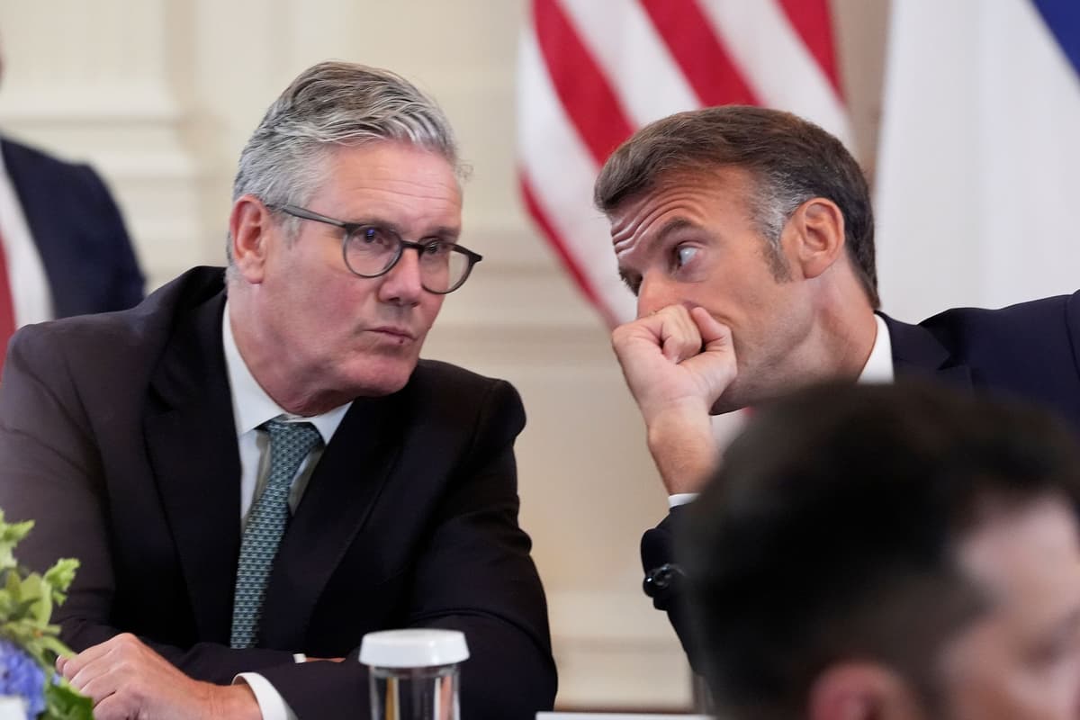 Premiér Starmer a prezident Macron. Foto: Profimedia