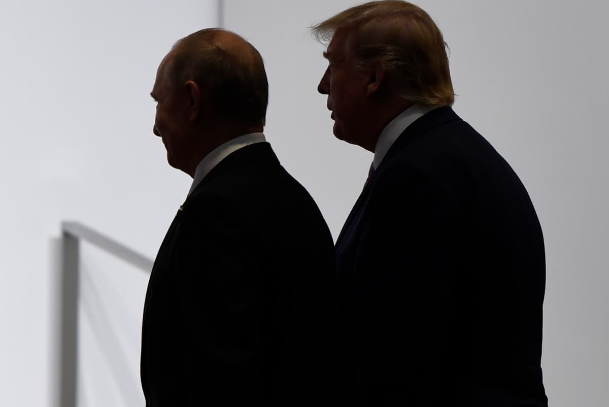Donald Trump a Valdimir Putin v roku 2019. Foto: TASR/AP.