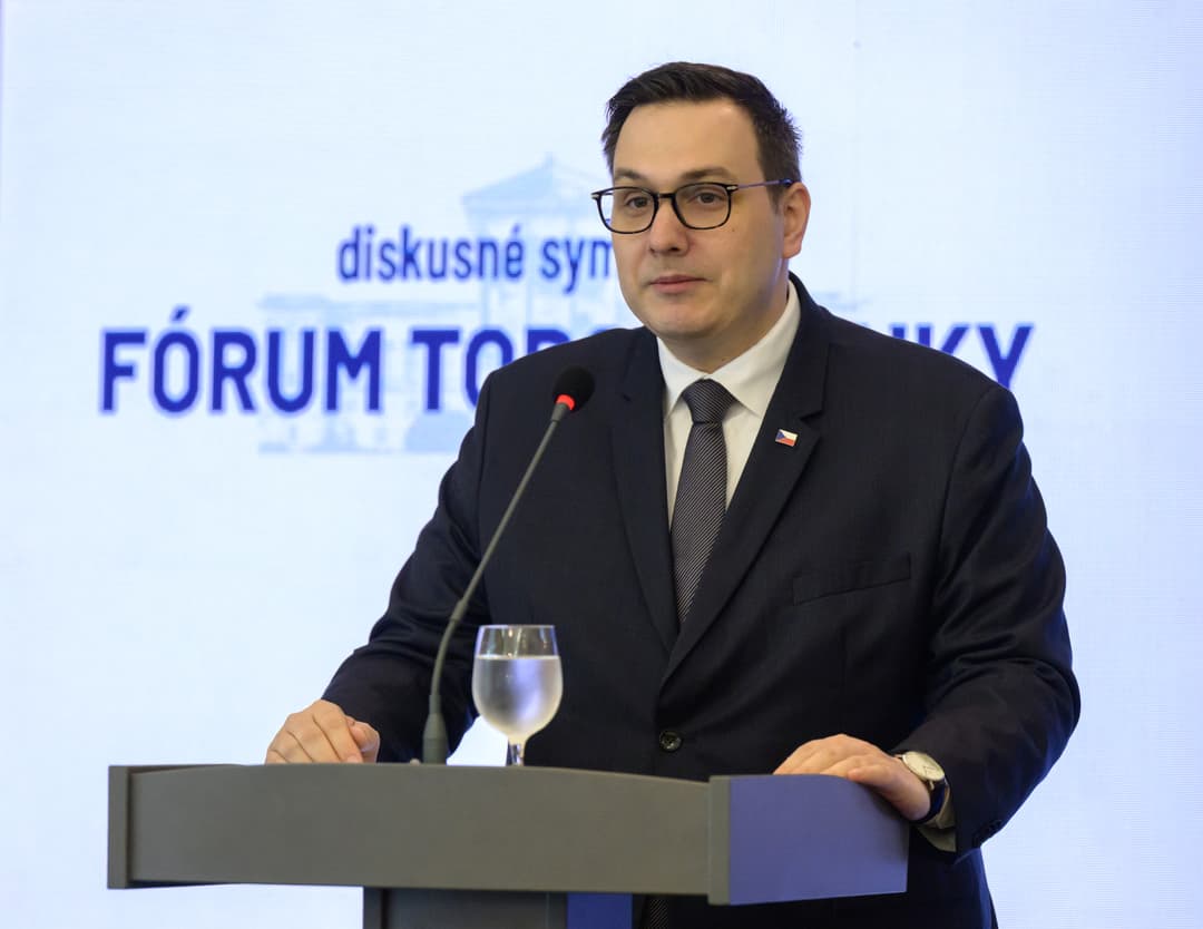Český minister zahraničných vecí Jan Lipavský. FOTO: TASR/Henrich Mišovič