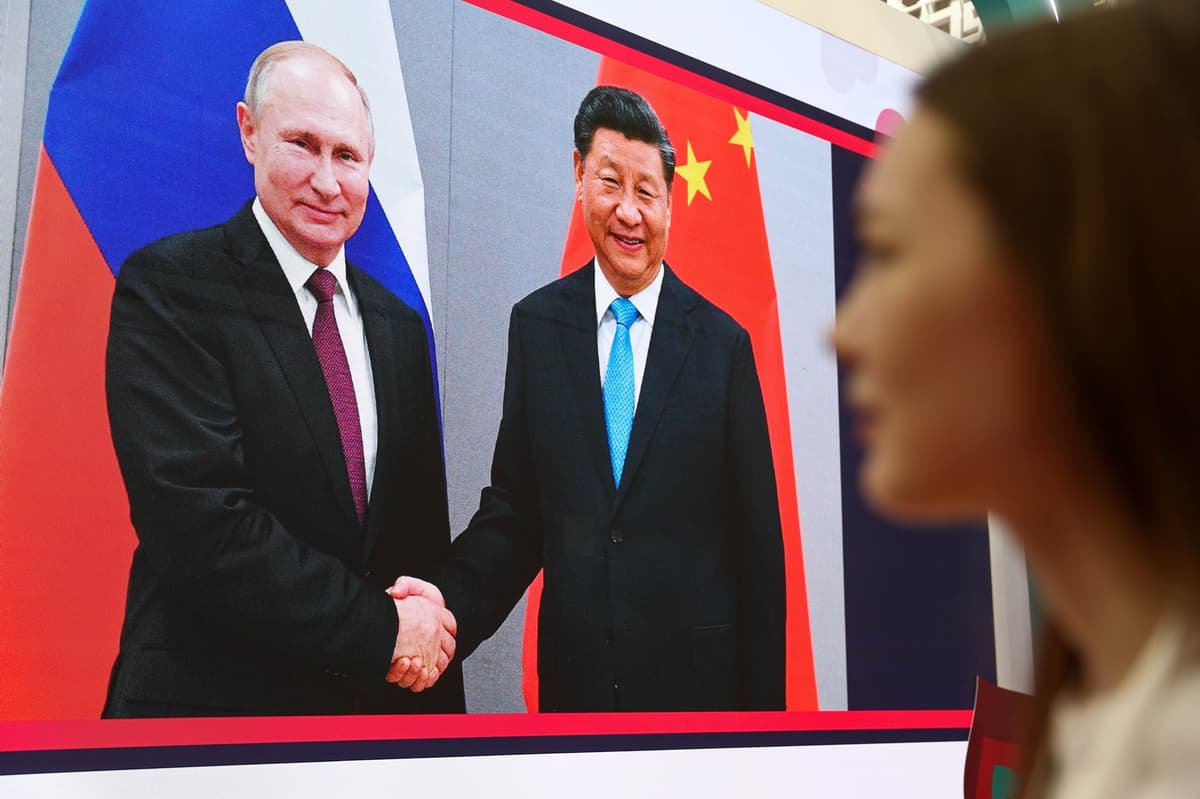 Vladimir Putin a Si Ťin-pching. Foto: Sofya Sandurskaya / TASS / Profimedia
