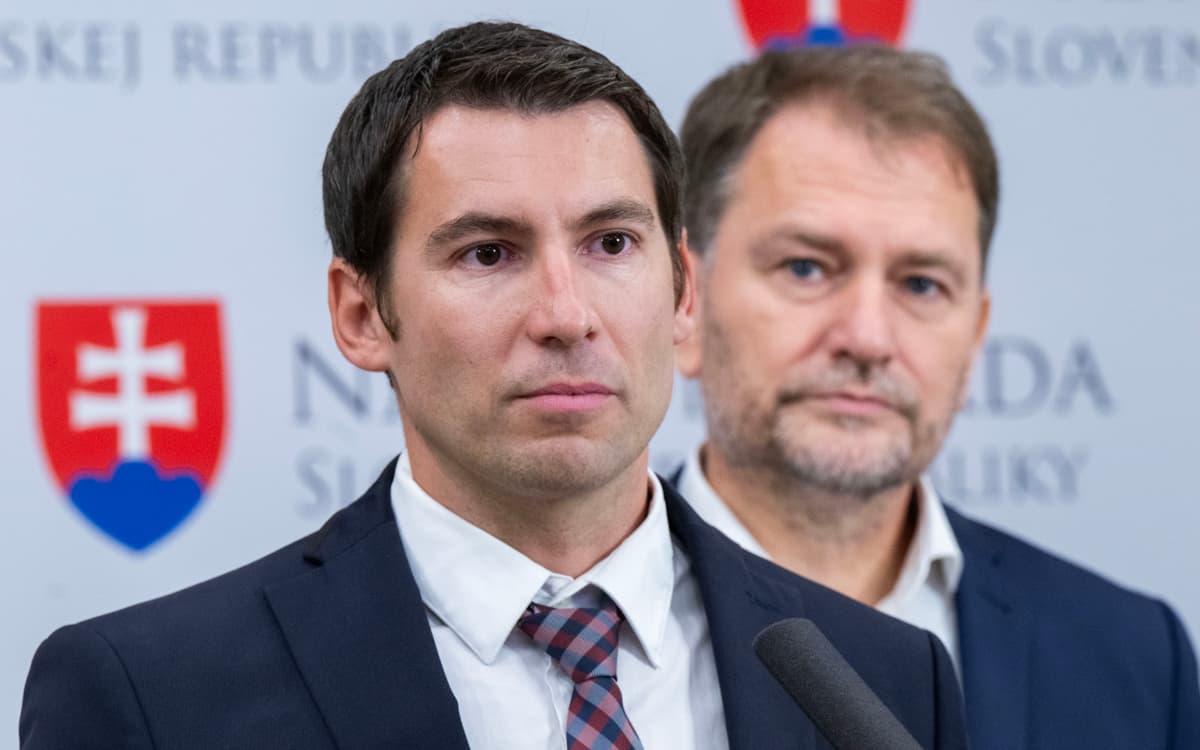 Igor Dušenka a Igor Matovič. Foto Kotian/TASR