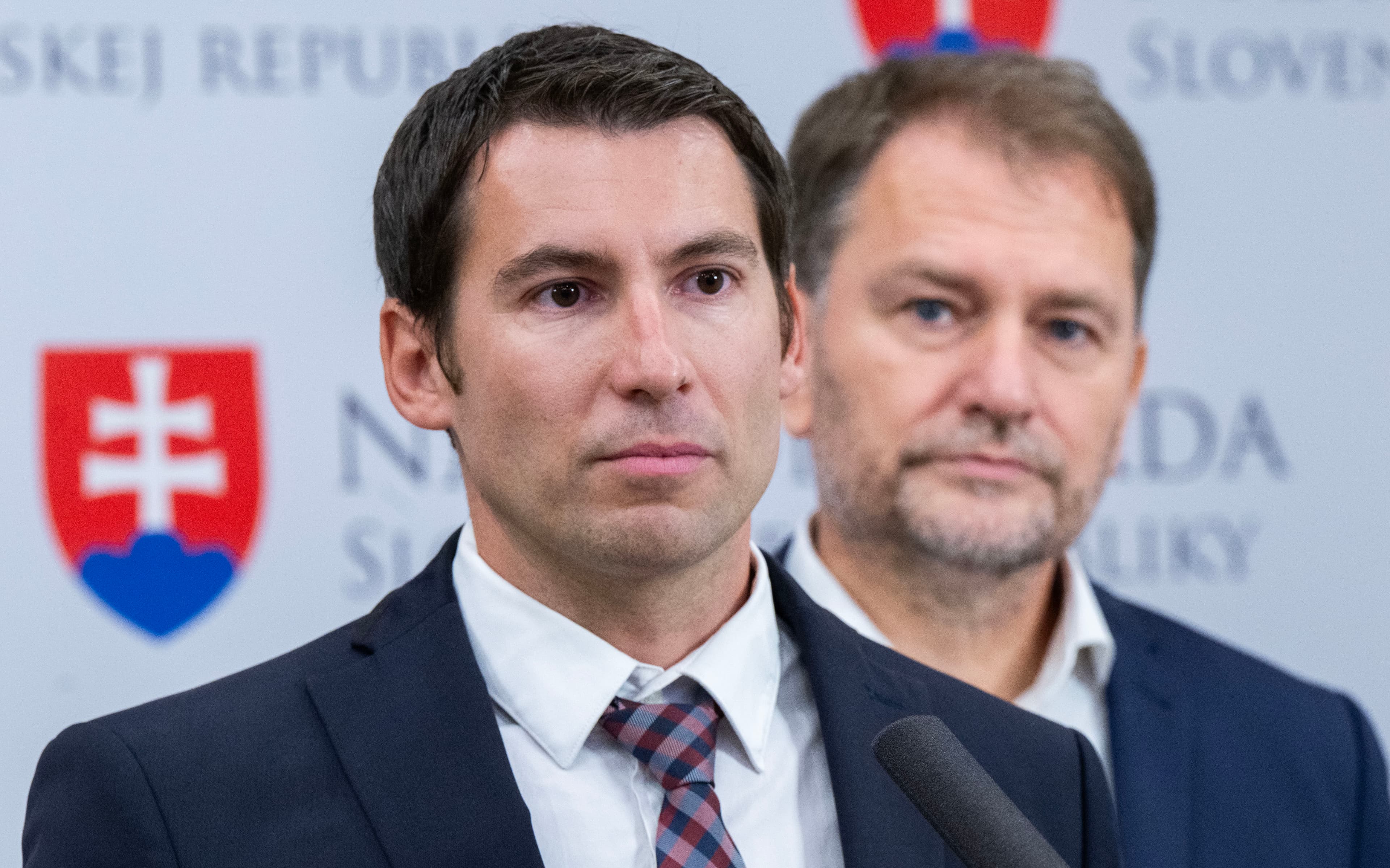 Igor Dušenka a Igor Matovič. Foto Kotian/TASR