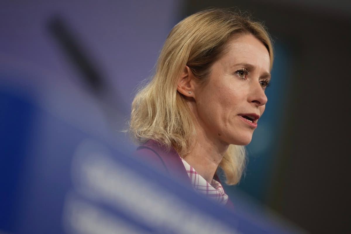 Kaja Kallasová. Foto: TASR/AP.