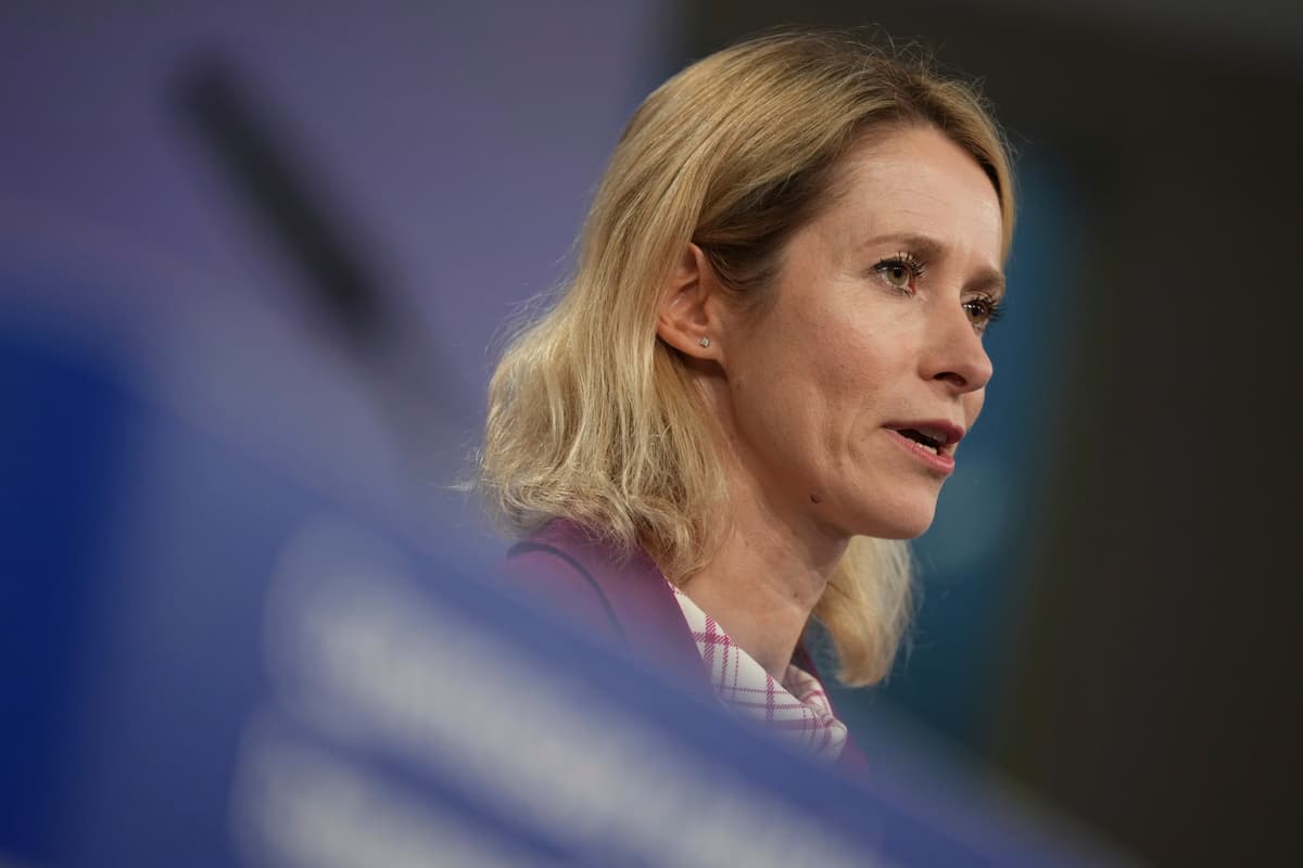 Kaja Kallasová. Foto: TASR/AP