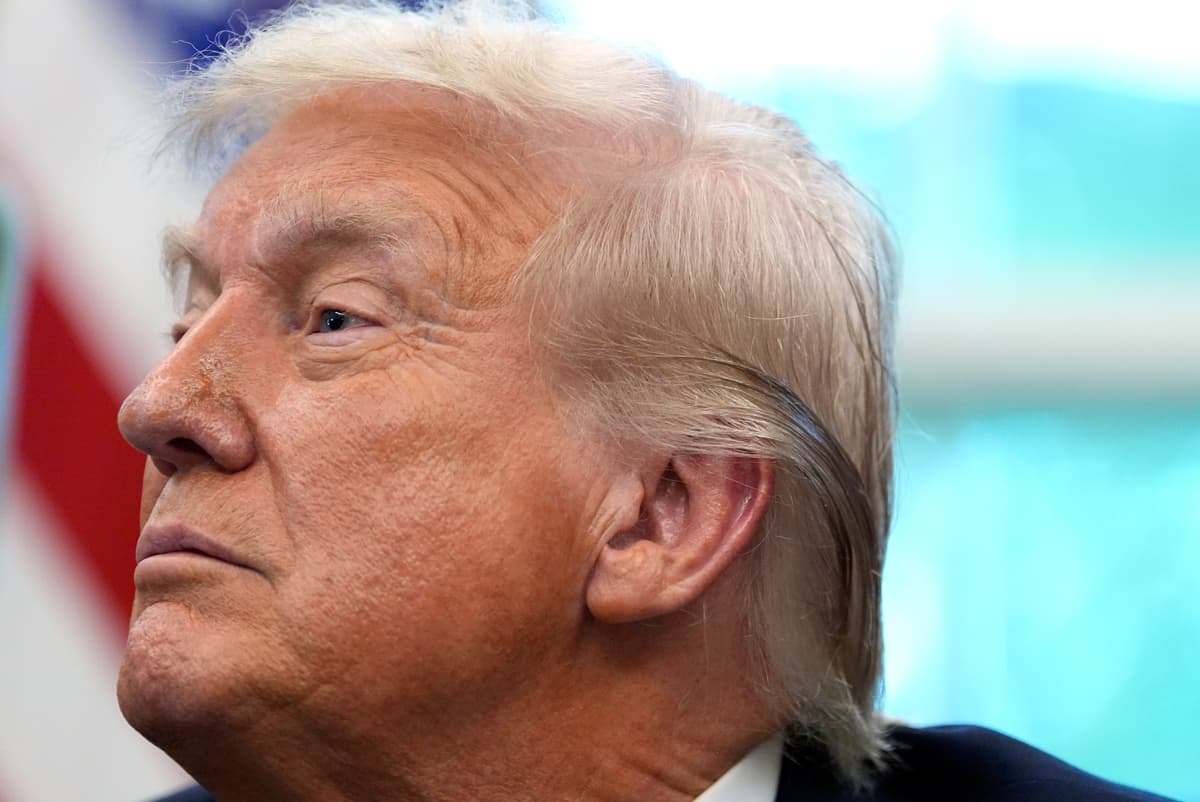 Donald Trump počas oznámenia o nasadení Národnej gardy v Memphise. Foto TASR/AP
