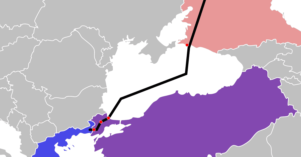 Plynovod Turkstream, ilustračný obrázok. Foto: Wikipedia