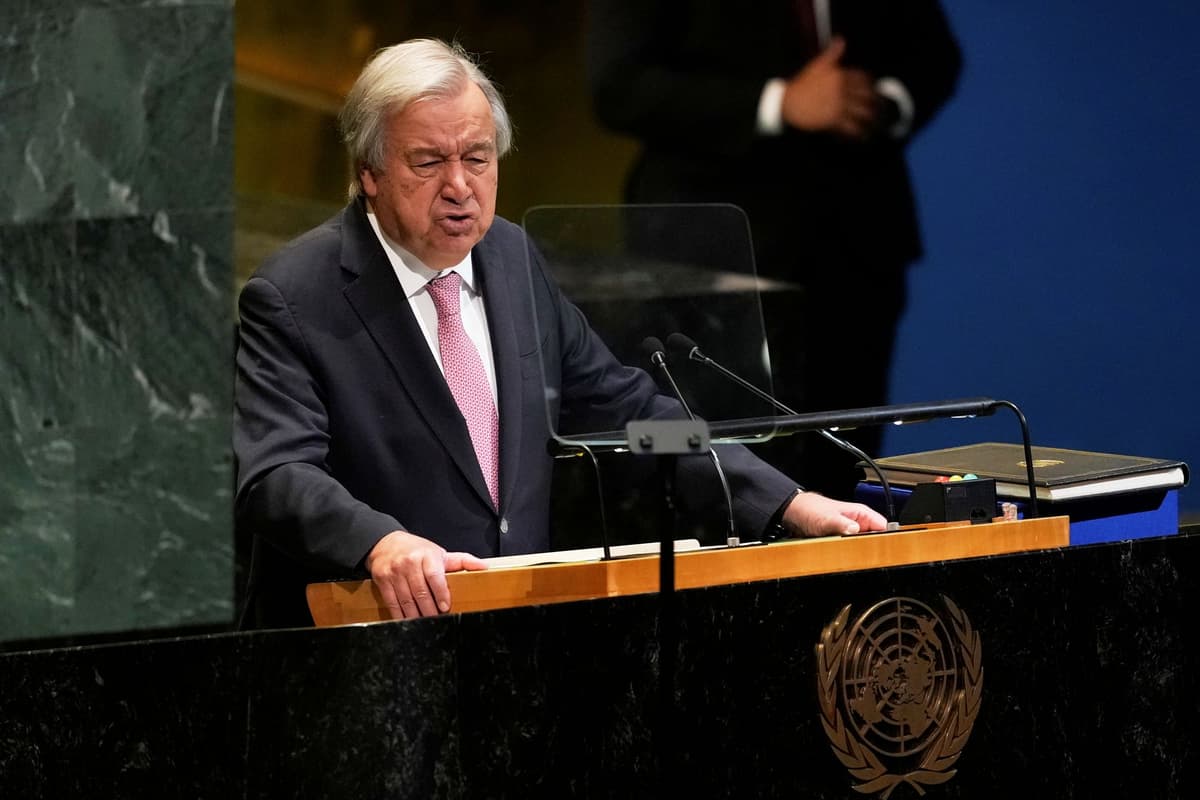 Antonio Guterres. Foto: TASR/AP
