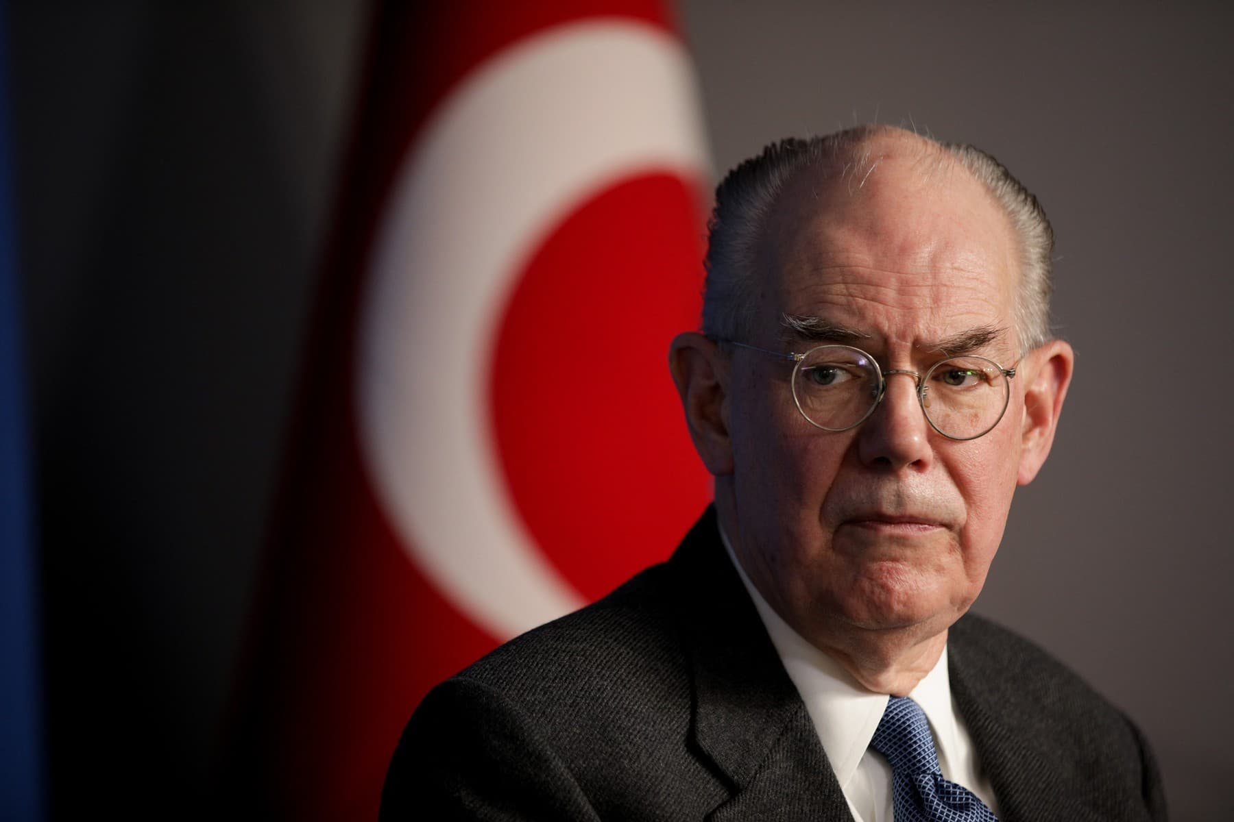 John Mearsheimer. Foto: Yasin Ozturk / ANADOLU AGENCY / Anadolu via AFP / Profimedia