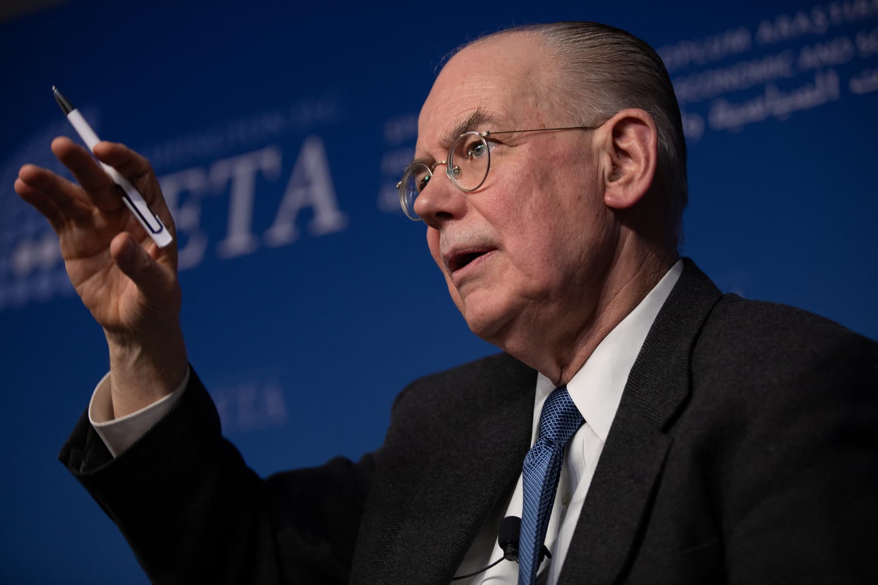 Profesor Chicagskej univerzity John Mearsheimer. Foto: Yasin Ozturk / ANADOLU AGENCY / Anadolu via AFP / Profimedia