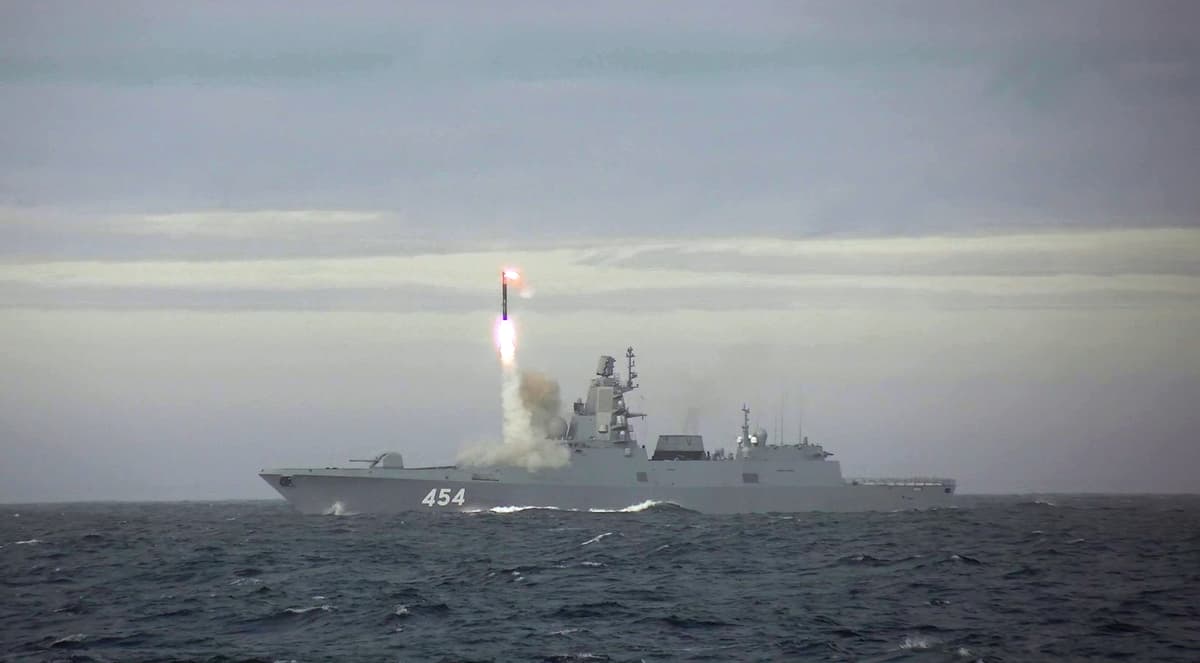 Raketa Zirkon v roku 2022. Foto Sputnik / Profimedia