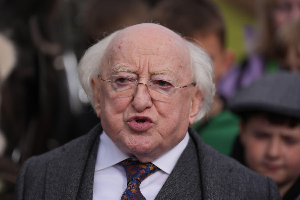 Prezident Írska Michael D. Higgins. Foto: Niall Carson, PA Images / Alamy / Profimedia