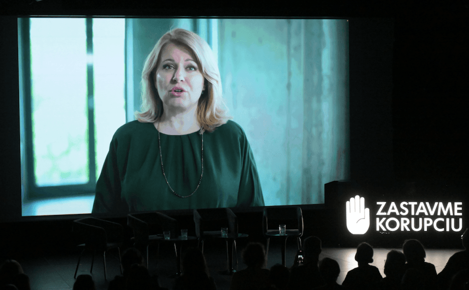 Zuzana Čaputová. Foto: TASR/František Iván.