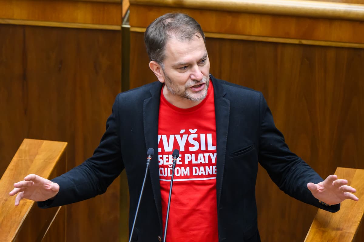Na snímke poslanec NRSR Igor Matovič (Slovensko) počas 23. schôdze NRSR v Bratislave 11. decembra 2024. Foto: Jaroslav Novák/TASR