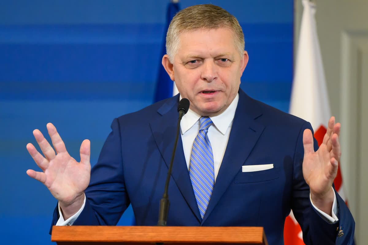 Robert Fico na ENEF konferencii. Foto Novák/TASR