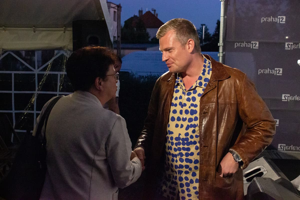 Čestný prezident strany  Motoristé sobě Filip Turek. Foto: Barbora Vizváryová/TASR