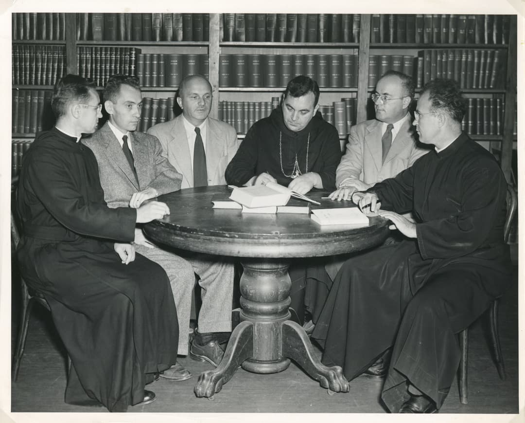 Založenie Slovenského ústavu pri Opátstve sv. Andreja Svorada v Clevelande, Ohio. Foto: archív M.M.
