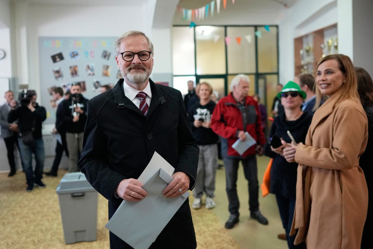 Peter Fiala počas parlamentných volieb. Foto TASR/AP