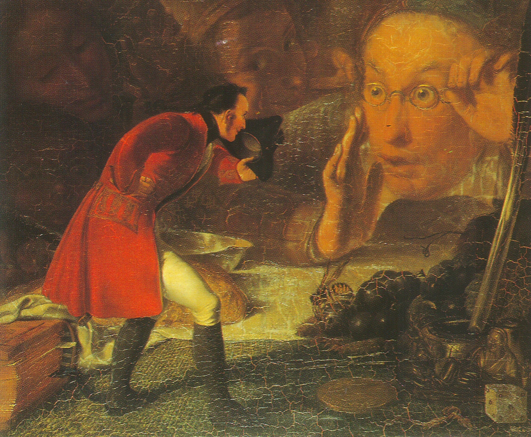 Richard Redgrave: Gulliver v Brobdingnagu. Foto: wikimedia