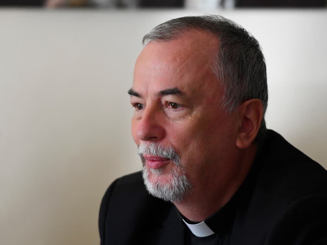 Arcibiskup košickej gréckokatolíckej eparchie Cyril Vasiľ. Foto: TASR/Marián Kapusta