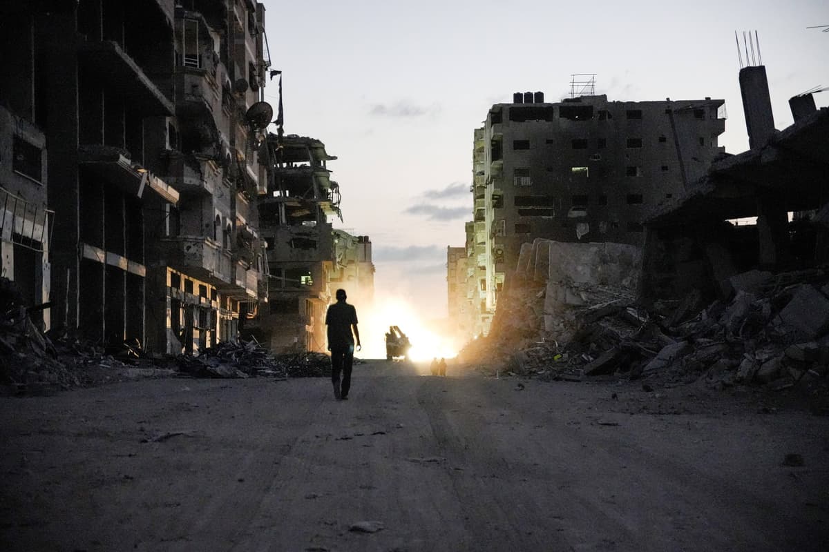 Gaza city 22. októbra 2025. Foto: Omar Ashtawy apaimages / Sipa Press / Profimedia