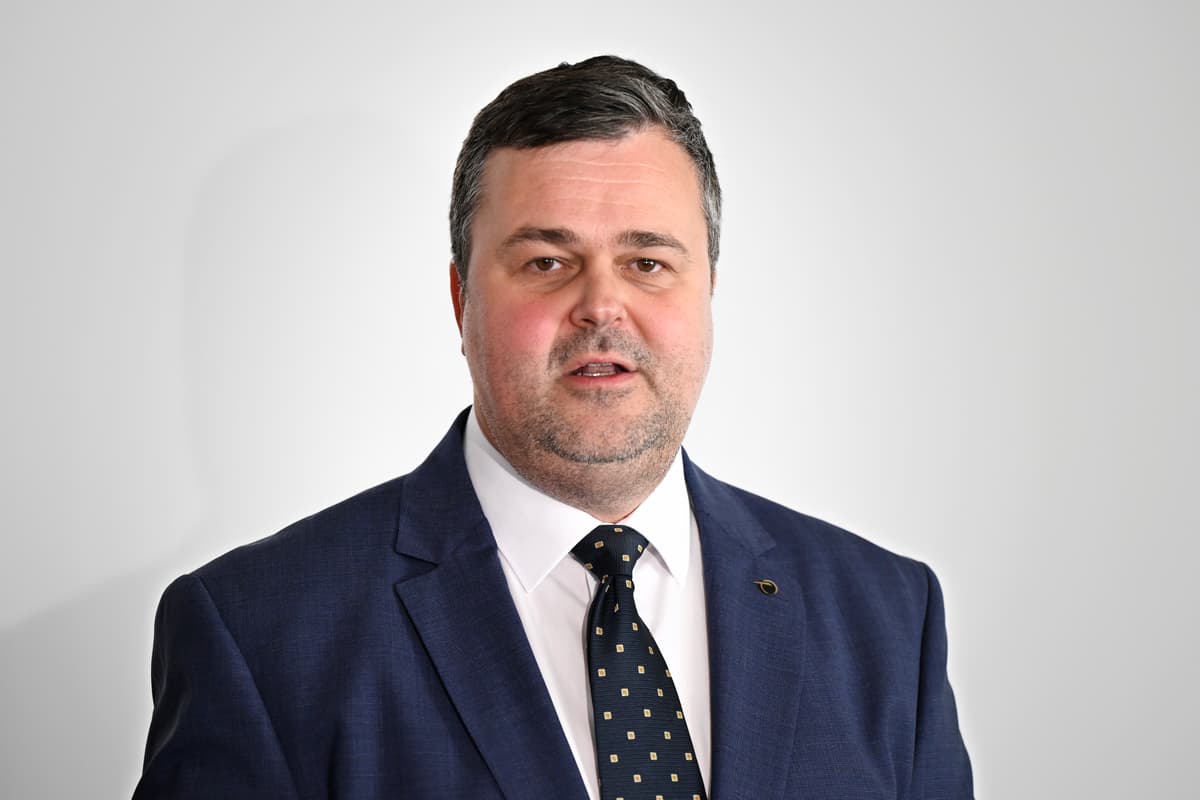 Odvoolaný generálny riaditeľ ZSSK Peter Helexa. FOTO:TASR/Pavel Neubauer