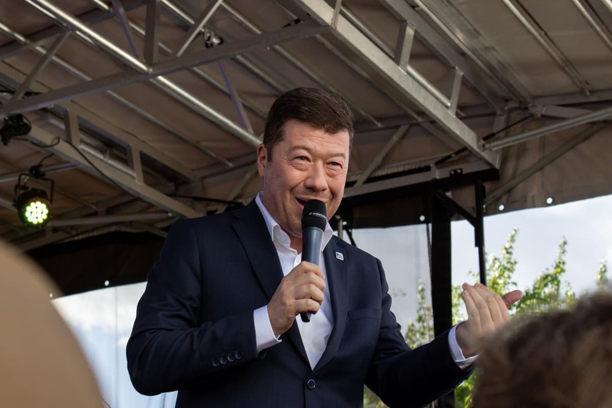 Tomio Okamura. Foto: Barbora Vizváryová/TASR