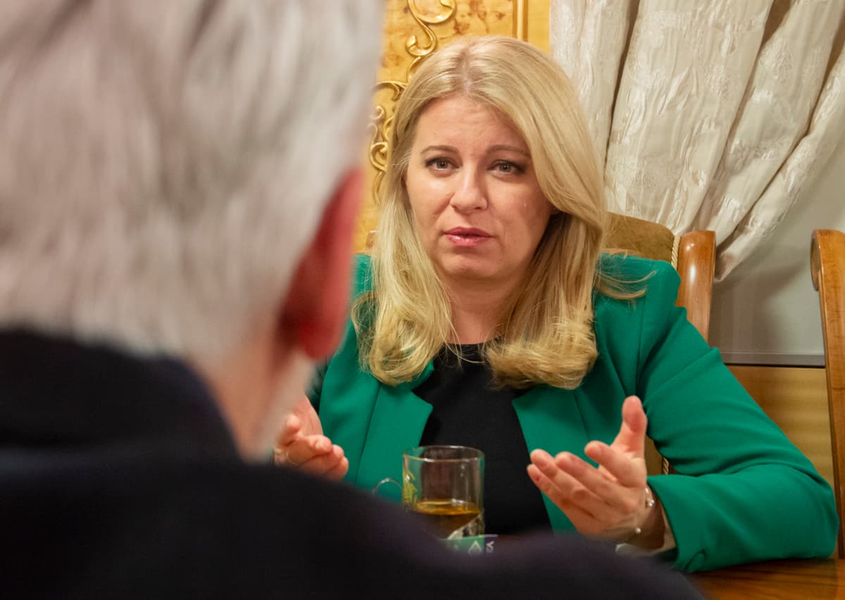 Zuzana Čaputová a Petr Pavel. Foto: TASR.