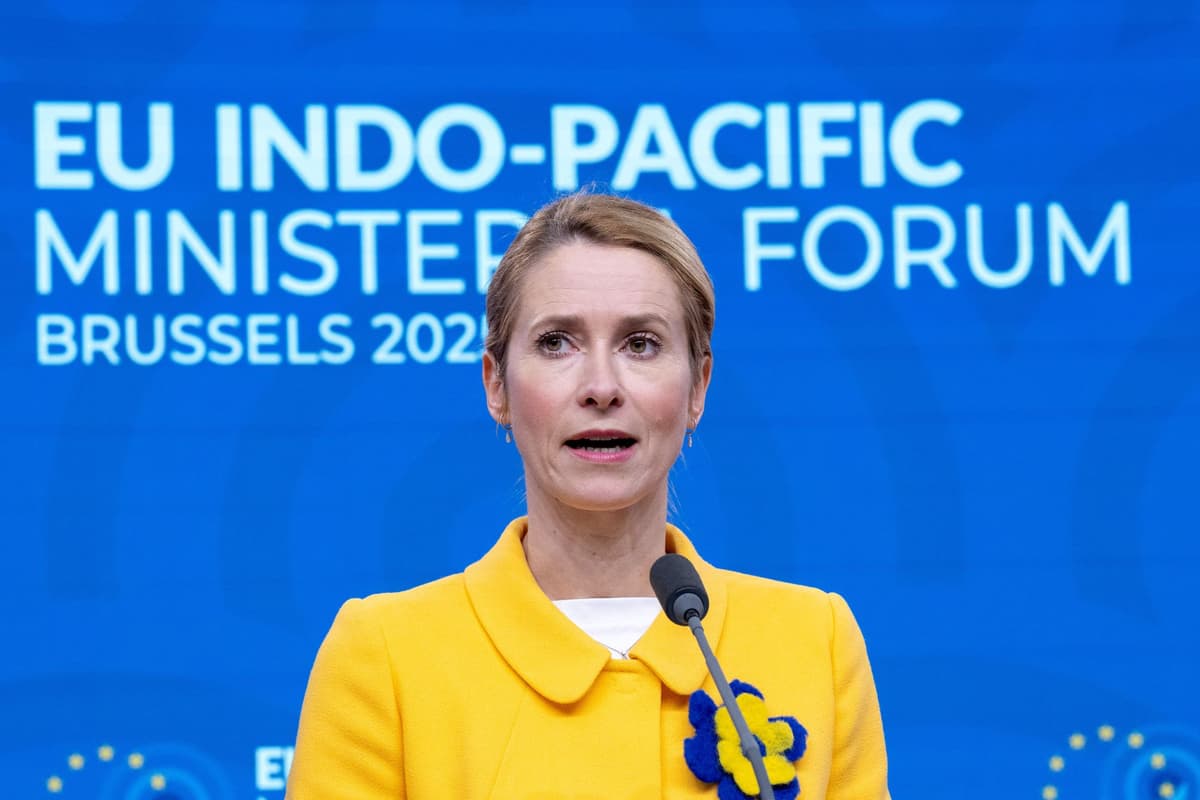 Kaja Kallasová. Foto: TASR/AP