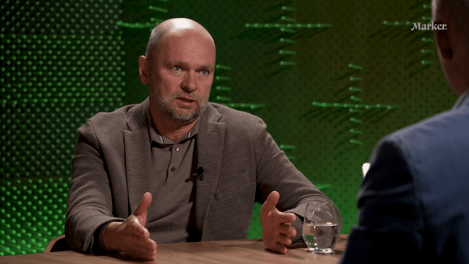 Richard Sulík v rozhovore s Dagom Danišom. Foto: Marker