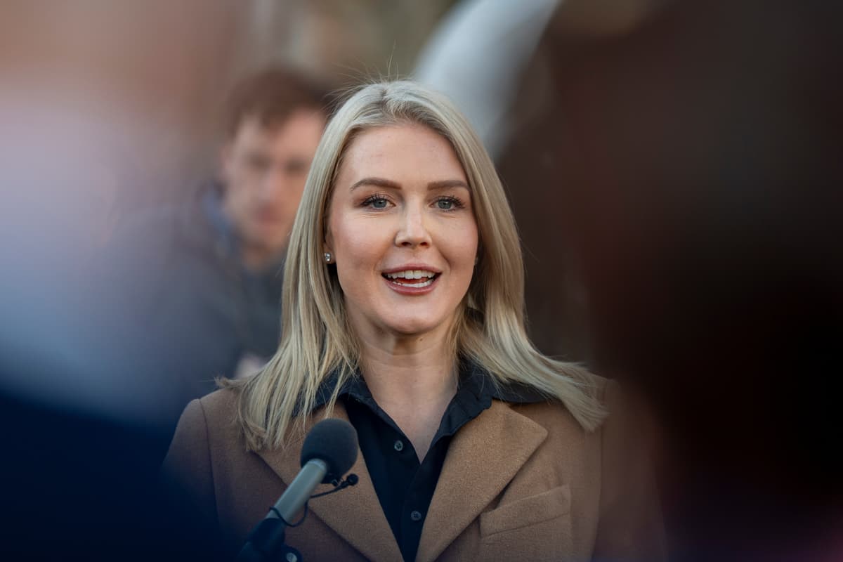 Hovorkyňa Bieleho domu Karoline Leavittová. Foto TASR/AP