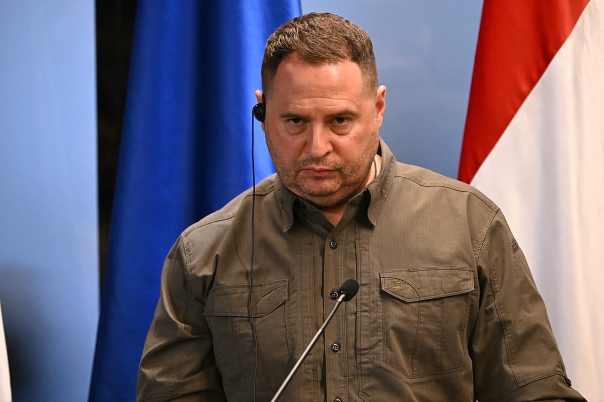 Andrij Jermak. Foto Attila KISBENEDEK / AFP / AFP / Profimedia