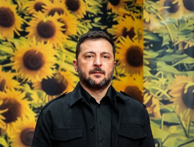 Volodymyr Zelenskyj. Foto: Emil Nicolai Helms / Ritzau Scanpix / Ritzau Scanpix via AFP / Profimedia