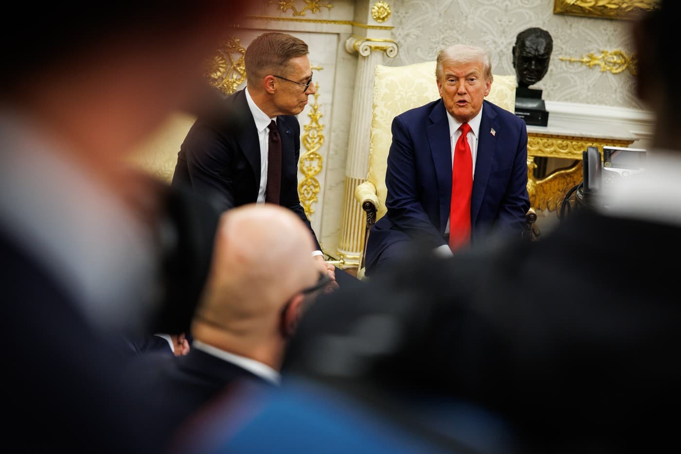 Alexander Stubb a Donald Trump. Foto: Sipa USA / ddp USA / Profimedia