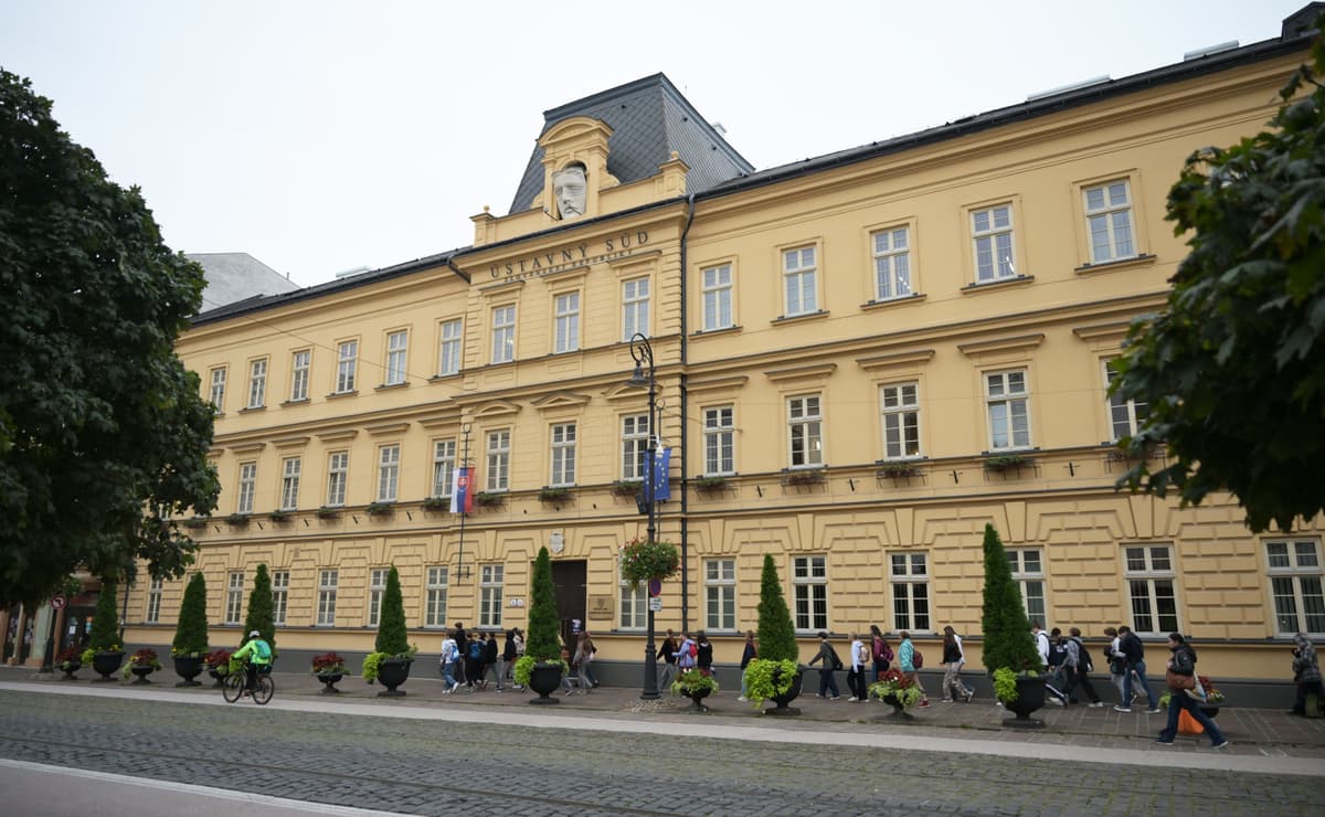 Na snímke budova ÚS SR počas Dňa otvorených dverí Ústavného súdu SR v Košiciach 25. septembra 2025. Foto: František Iván/TASR