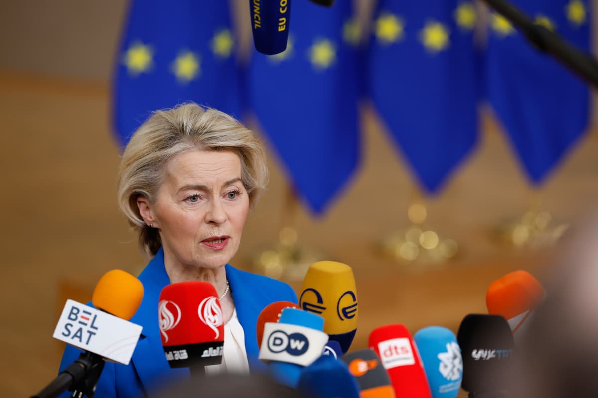 Predsedníčka Európskej komisie Ursula von der Leyenová. Foto: TASR/AP